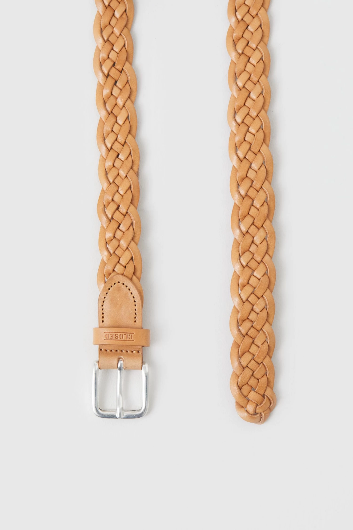 CLOSED Geflochtener Ledergürtel 2 CLOSED Geflochtener Ledergürtel – Bild 2