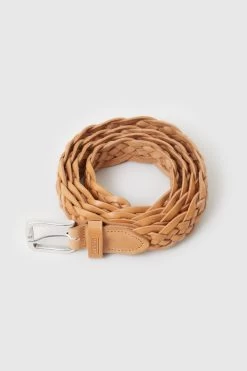 CLOSED Geflochtener Ledergürtel 5 CLOSED Geflochtener Ledergürtel -Mode Verkauf C80101 89U 22 903 2