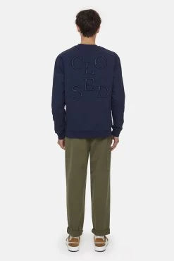 CLOSED Logo Sweatshirt 10 CLOSED Logo Sweatshirt -Mode Verkauf C85022 47E EM 568 4