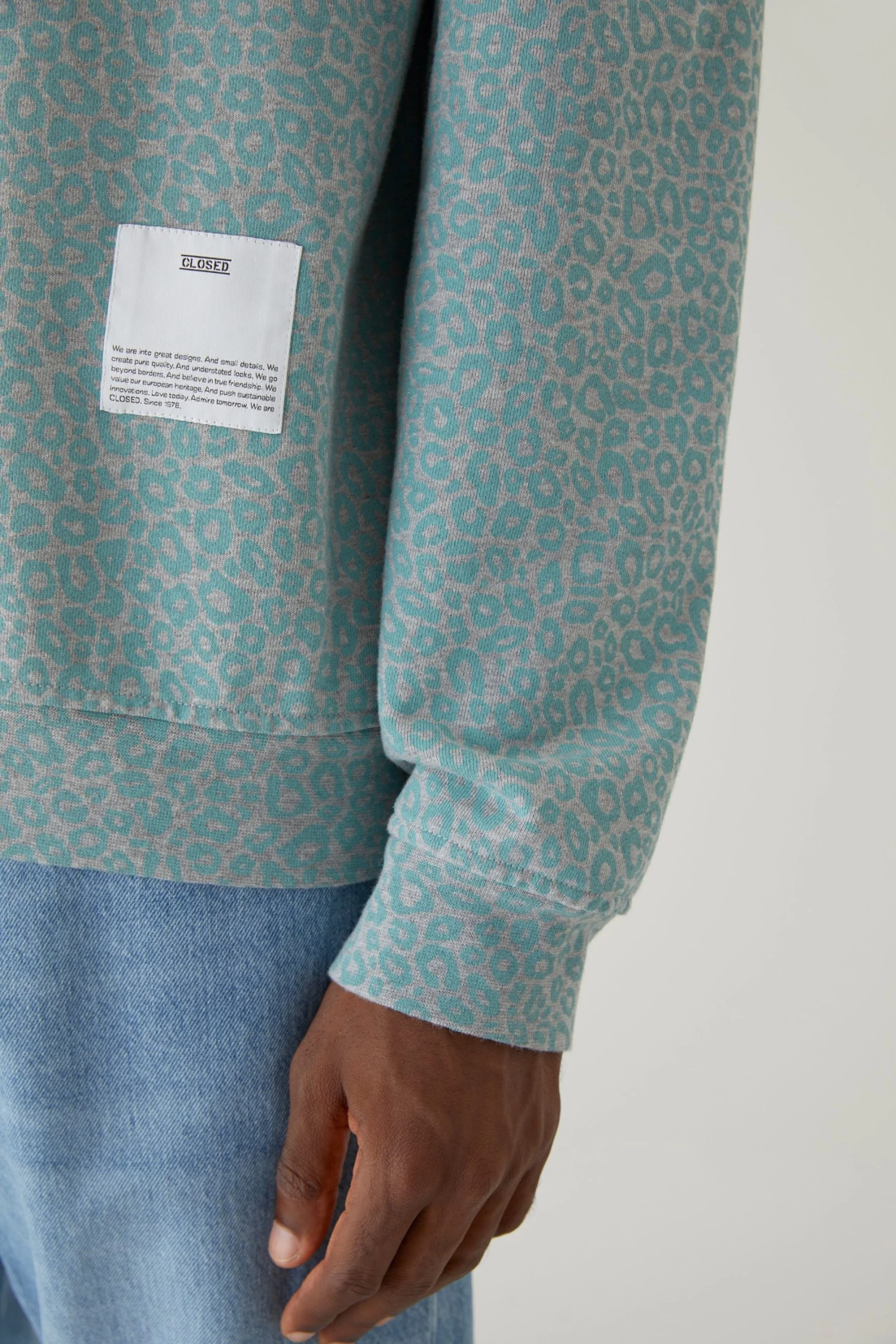 CLOSED Sweatshirt Allover-Print 3 CLOSED Sweatshirt Allover-Print – Bild 3