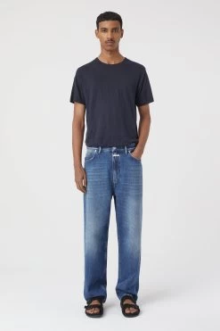 CLOSED T-Shirt Aus Leinen -Mode Verkauf C85511 43O 20 568 4