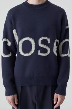 CLOSED Logo Crewneck 10 CLOSED Logo Crewneck -Mode Verkauf C86212 97W 22 568 3