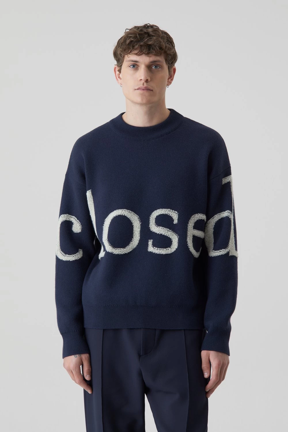 CLOSED Logo Crewneck 1 CLOSED Logo Crewneck