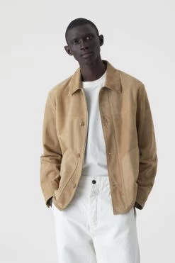 CLOSED Blouson Aus Veloursleder