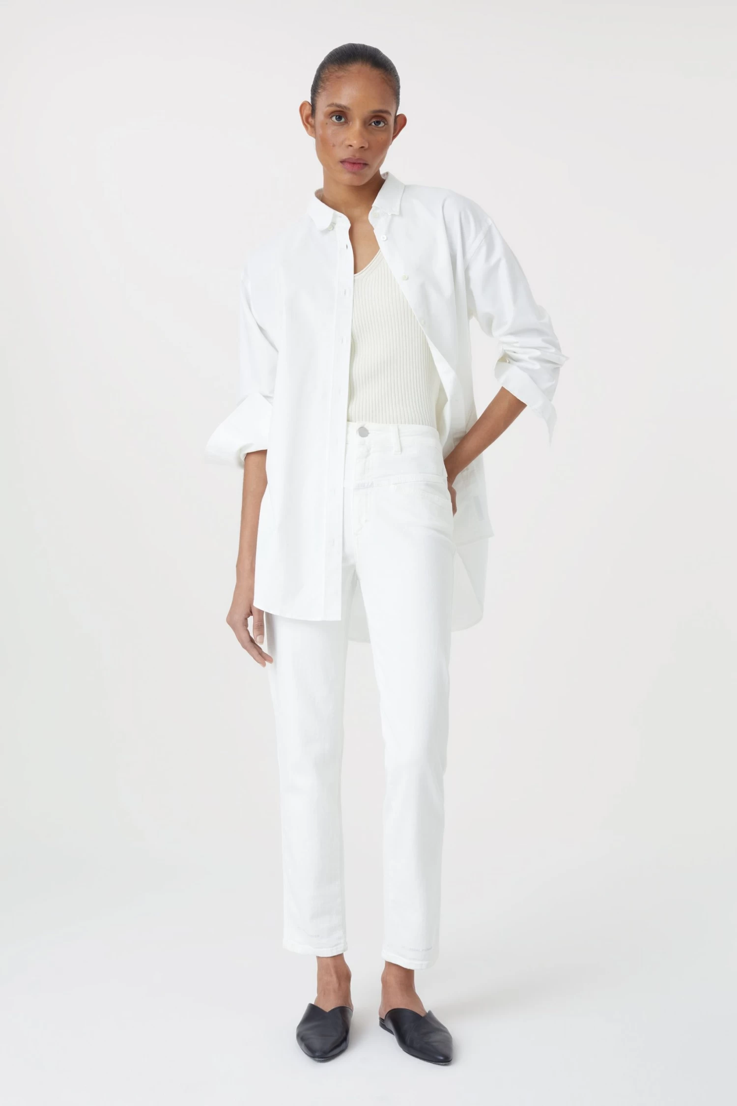 CLOSED Pedal Pusher White 7 CLOSED Pedal Pusher White – Bild 7