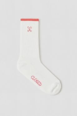 CLOSED Logo Socks