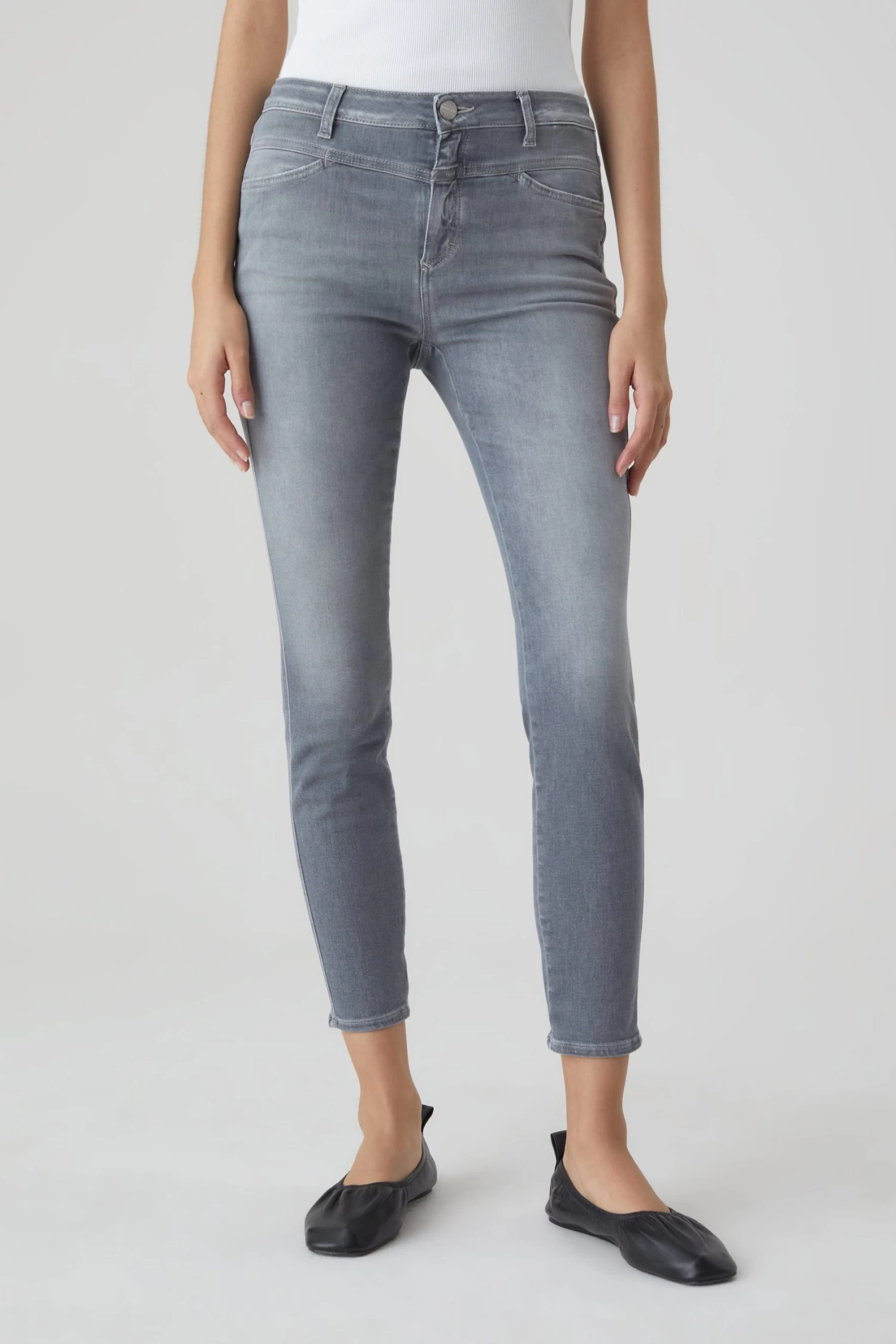 CLOSED Skinny Pusher Grey Denim 3 CLOSED Skinny Pusher Grey Denim – Bild 3