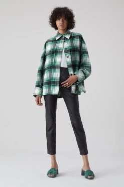 CLOSED Skinny Pusher Lederhose