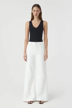 CLOSED Glow-up Stretch White Denim