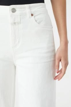 CLOSED Glow-up Stretch White Denim -Mode Verkauf C91XGL 01J 29 200 5