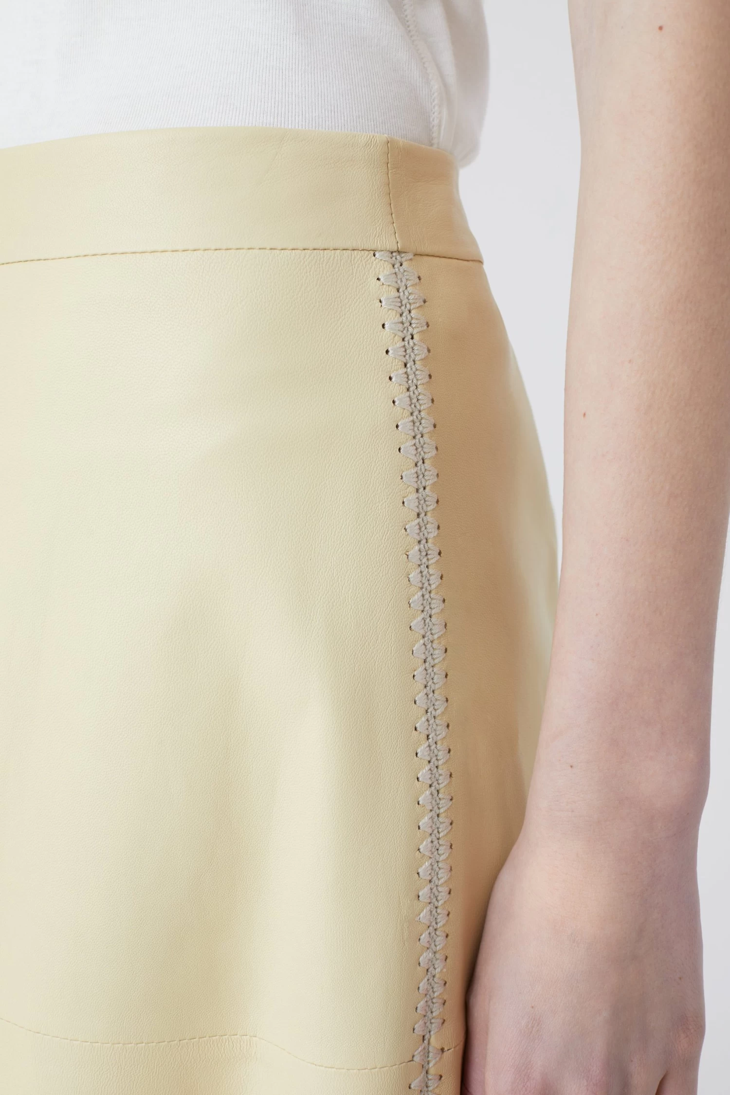 CLOSED Rock Aus Nappaleder 2 CLOSED Rock Aus Nappaleder – Bild 2