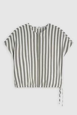 CLOSED Cropped Blouse -Mode Verkauf C94142 22U 22 612 5