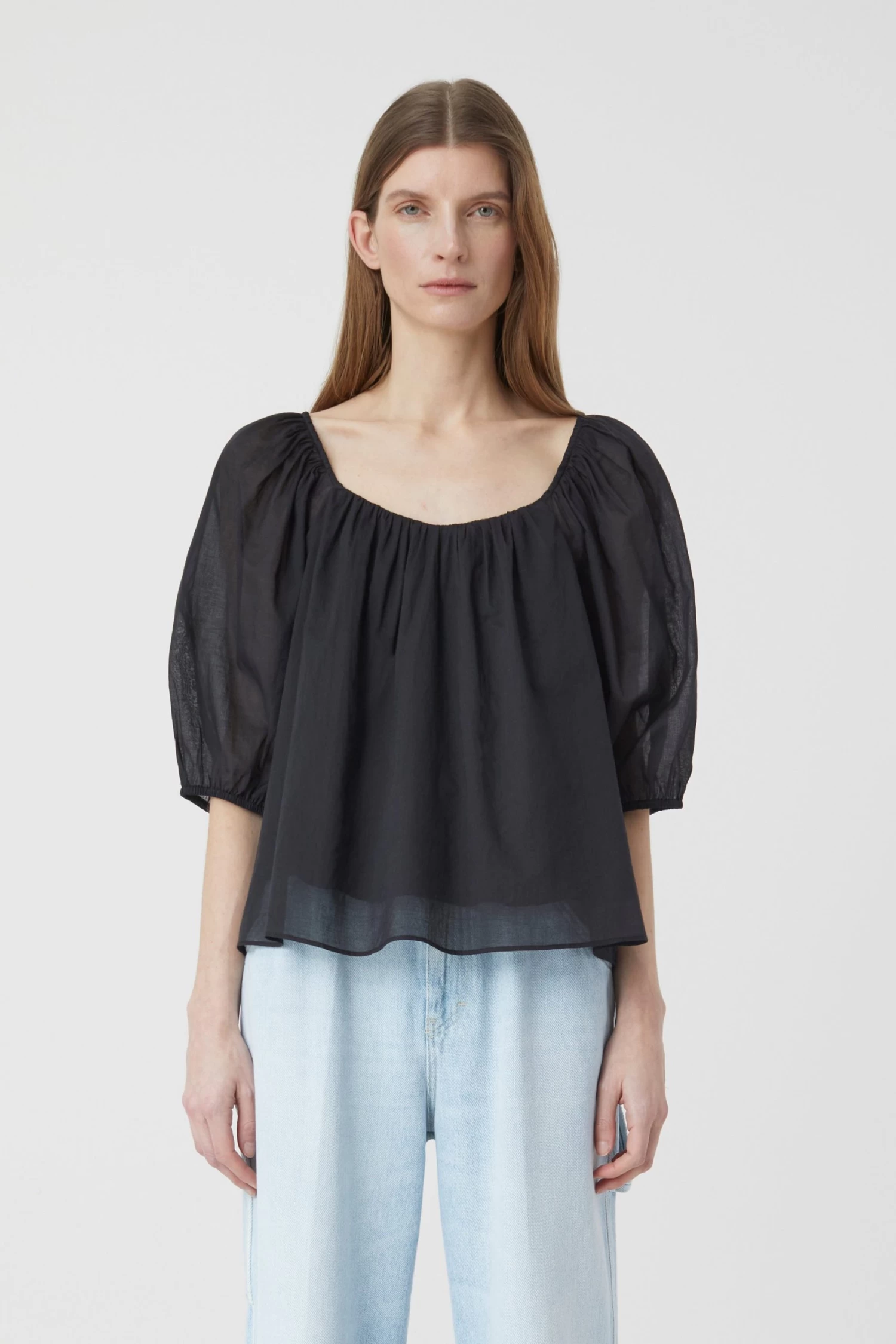 CLOSED Bluse Aus Baumwoll-Voile 1 CLOSED Bluse Aus Baumwoll-Voile