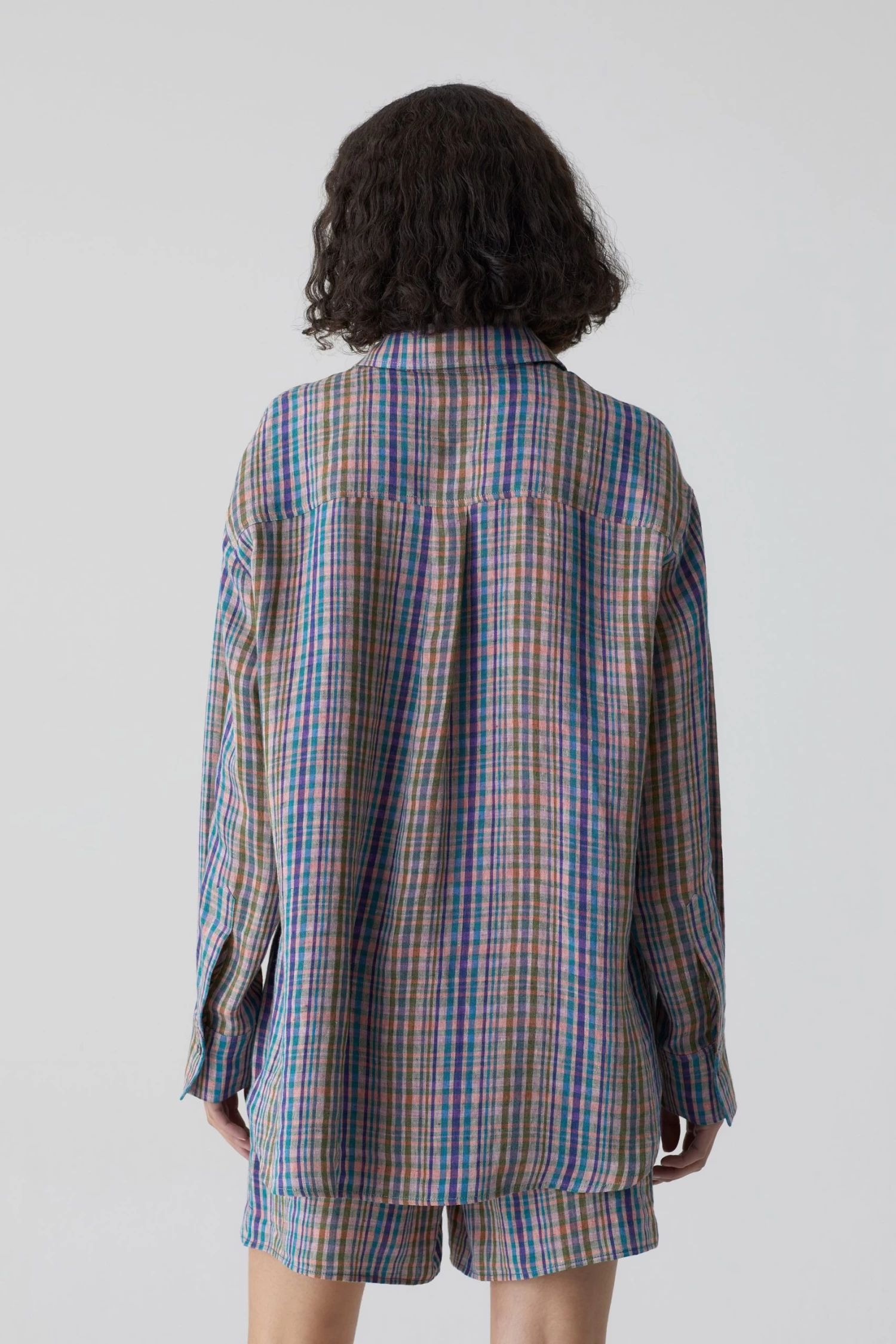 CLOSED Checked Linen Shirt 2 CLOSED Checked Linen Shirt – Bild 2