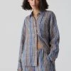 CLOSED Checked Linen Shirt