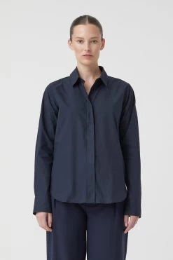 CLOSED Hemdbluse Aus Popeline