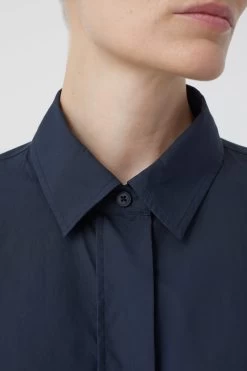 CLOSED Hemdbluse Aus Popeline -Mode Verkauf C94362 25Z 22 568 3