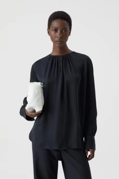 CLOSED Bluse Aus Cupro