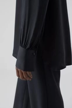 CLOSED Bluse Aus Cupro -Mode Verkauf C94377 265 22 100 3