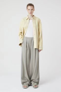 CLOSED Hemdbluse Aus Leder -Mode Verkauf C94486 81P DD 491 4