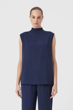 CLOSED Ärmellose Bluse