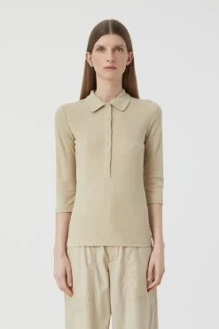 CLOSED Ripped Poloshirt