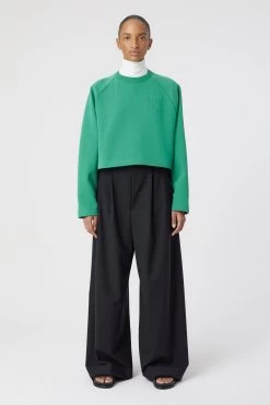 CLOSED Logo Crewneck -Mode Verkauf C95308 47Z EB 682 4