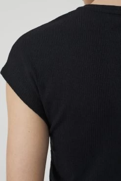 CLOSED T-Shirt Im Rippstrick -Mode Verkauf C95427 42W 22 100 3