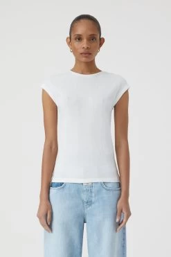 CLOSED T-Shirt Im Rippstrick