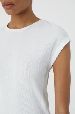 CLOSED T-Shirt Im Rippstrick -Mode Verkauf C95427 42W 22 218 3