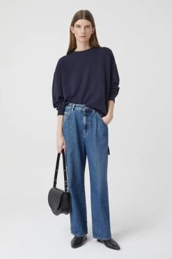 CLOSED Basic Crewneck -Mode Verkauf C95522 46Z EM 568 4