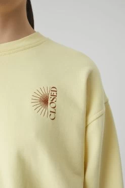 CLOSED Crewneck Mit Print -Mode Verkauf C95528 46L PR 446 4