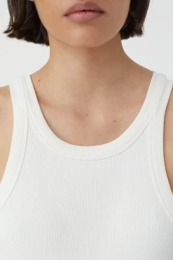 CLOSED Tanktop Aus Rippjersey -Mode Verkauf C95536 42T 22 201 2