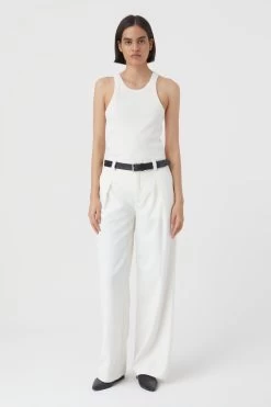 CLOSED Tanktop Aus Rippjersey -Mode Verkauf C95536 42T 22 201 4