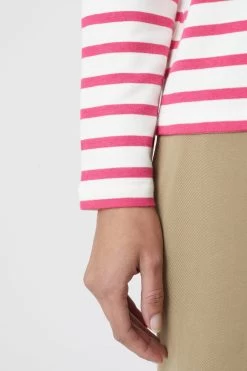 CLOSED Gestreiftes Longsleeve -Mode Verkauf C95594 420 ST 899 2