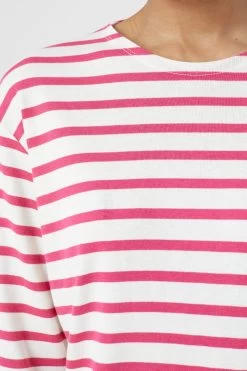 CLOSED Gestreiftes Longsleeve -Mode Verkauf C95594 420 ST 899 3