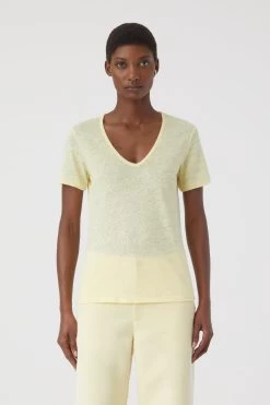 CLOSED T-Shirt Aus Leinen