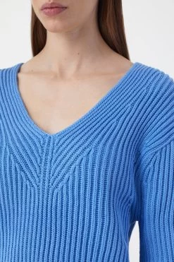 CLOSED V-Pullover Aus Bio-Baumwolle -Mode Verkauf C96025 951 22 504 2