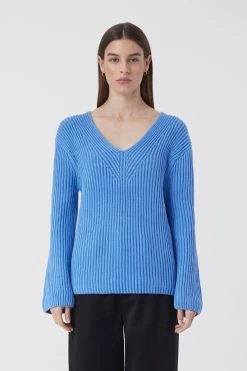 CLOSED V-Pullover Aus Bio-Baumwolle