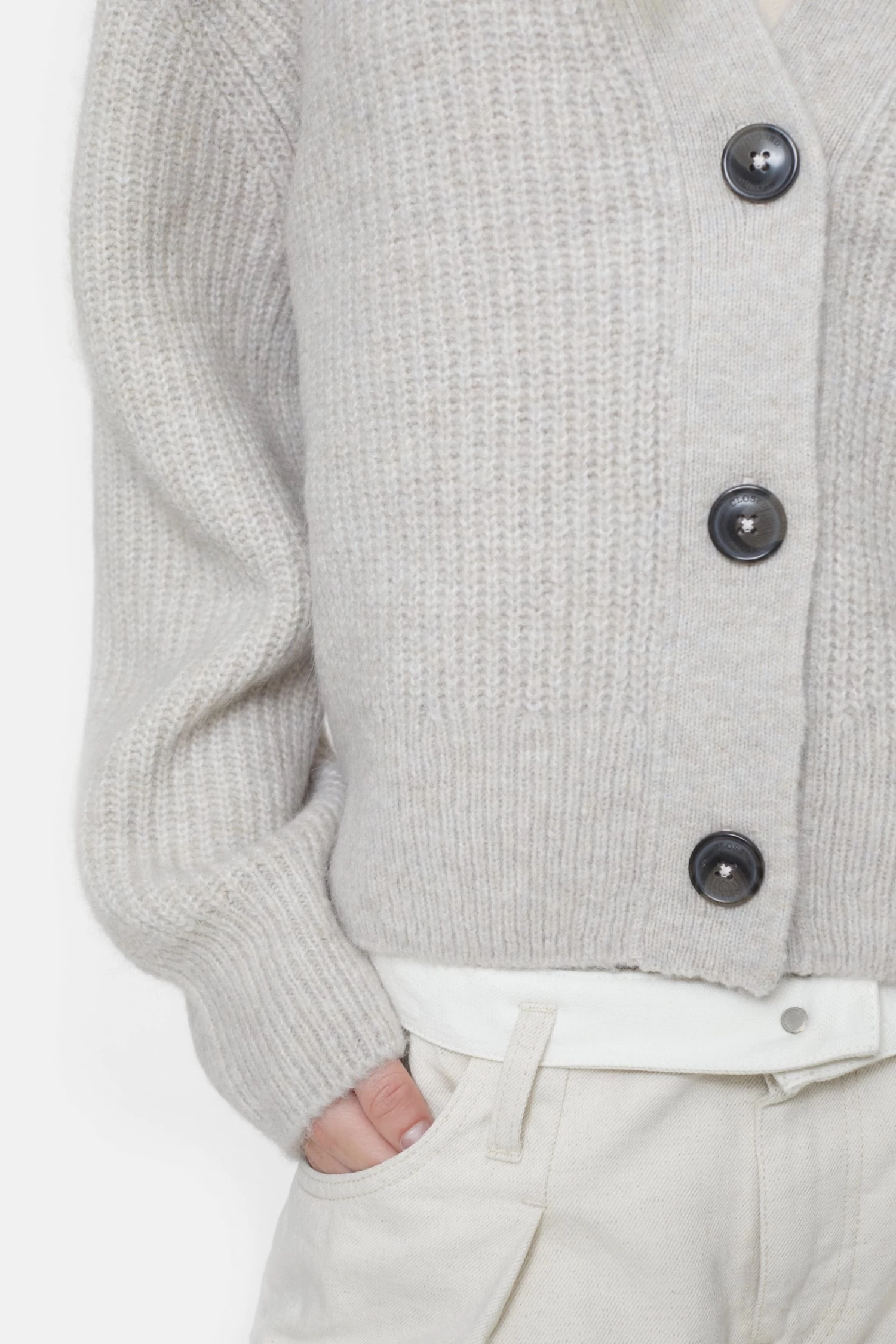 CLOSED V-Neck Cardigan 4 CLOSED V-Neck Cardigan – Bild 4