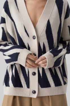 CLOSED Relaxed Cardigan -Mode Verkauf C96093 987 SI 218 3