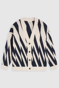 CLOSED Relaxed Cardigan -Mode Verkauf C96093 987 SI 218 6