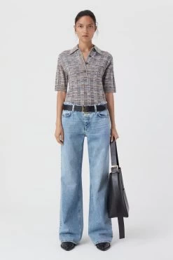 CLOSED Strick-Shirt -Mode Verkauf C96127 92G M8 504 3