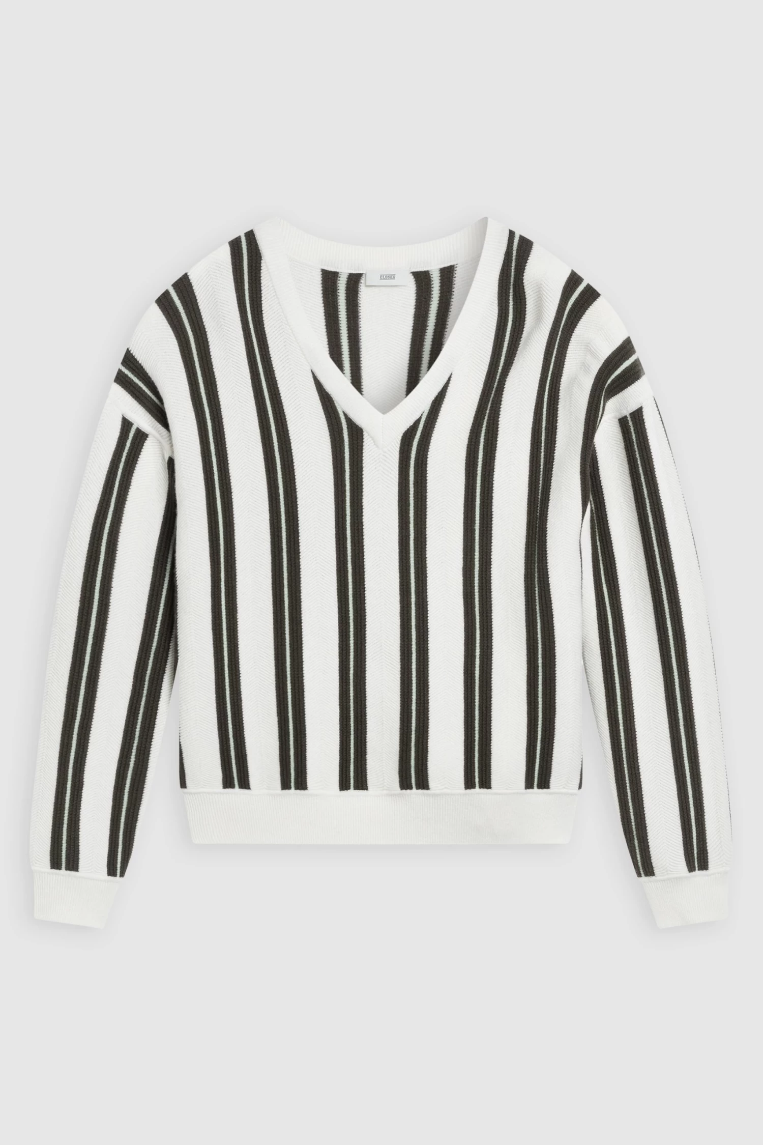 CLOSED Gestreifter Strickpullover 5 CLOSED Gestreifter Strickpullover – Bild 5