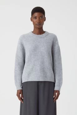 CLOSED Rundhalspullover Aus Alpaka-Mix