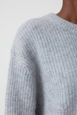 CLOSED Rundhalspullover Aus Alpaka-Mix -Mode Verkauf C96559 98I 22 127 3