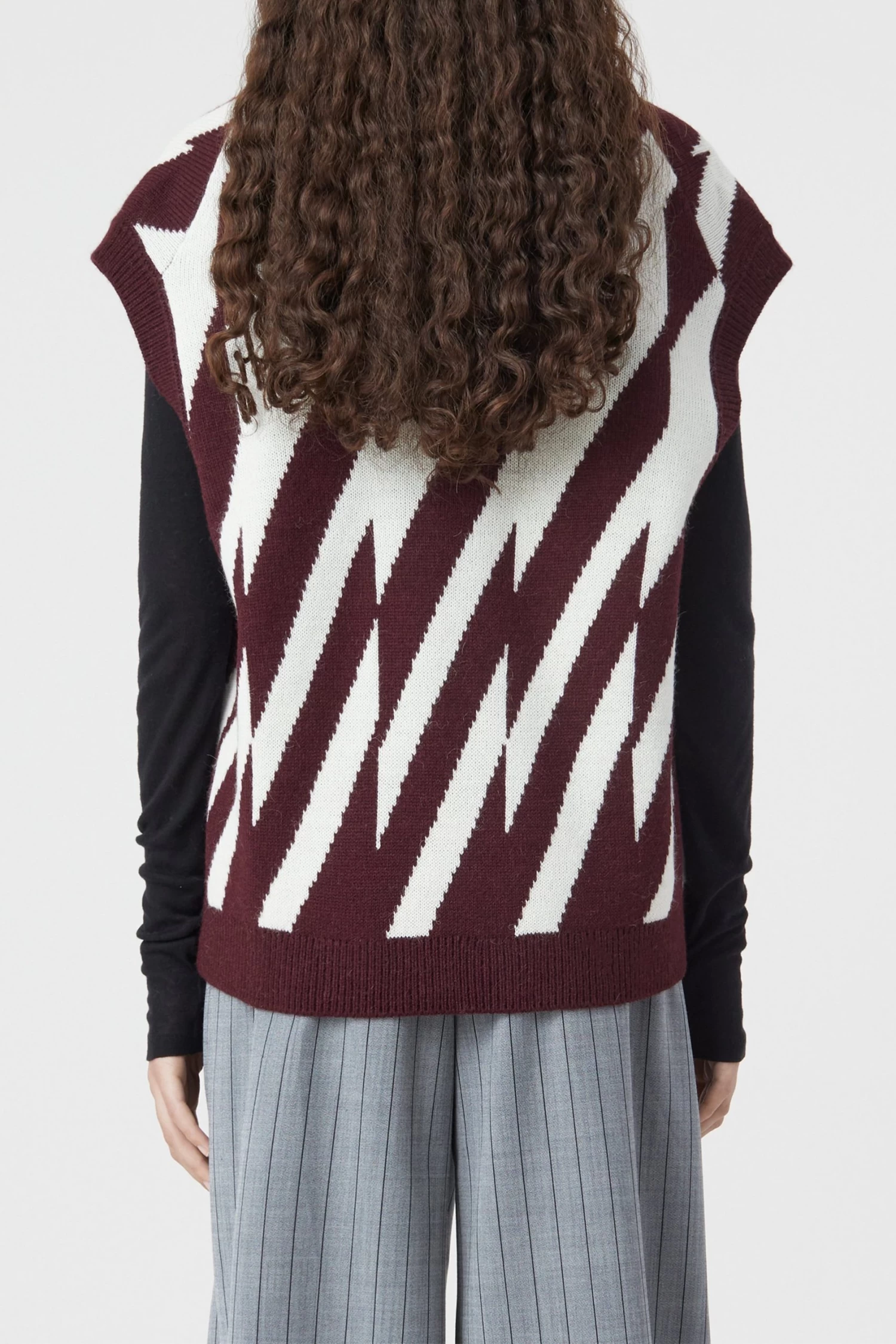 CLOSED Gemusterter Pullunder 2 CLOSED Gemusterter Pullunder – Bild 2