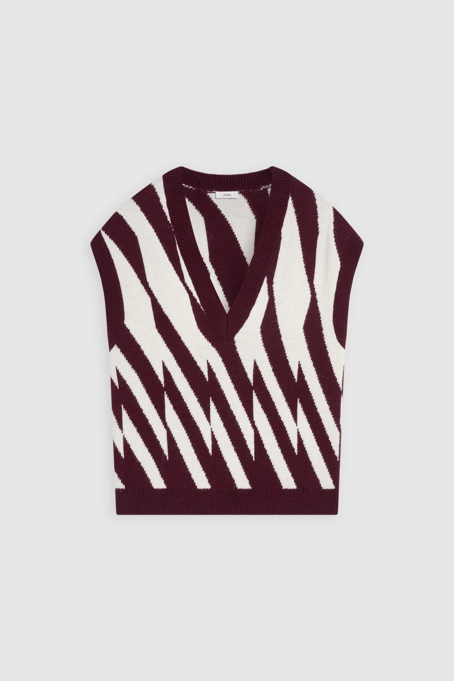 CLOSED Gemusterter Pullunder 4 CLOSED Gemusterter Pullunder – Bild 4