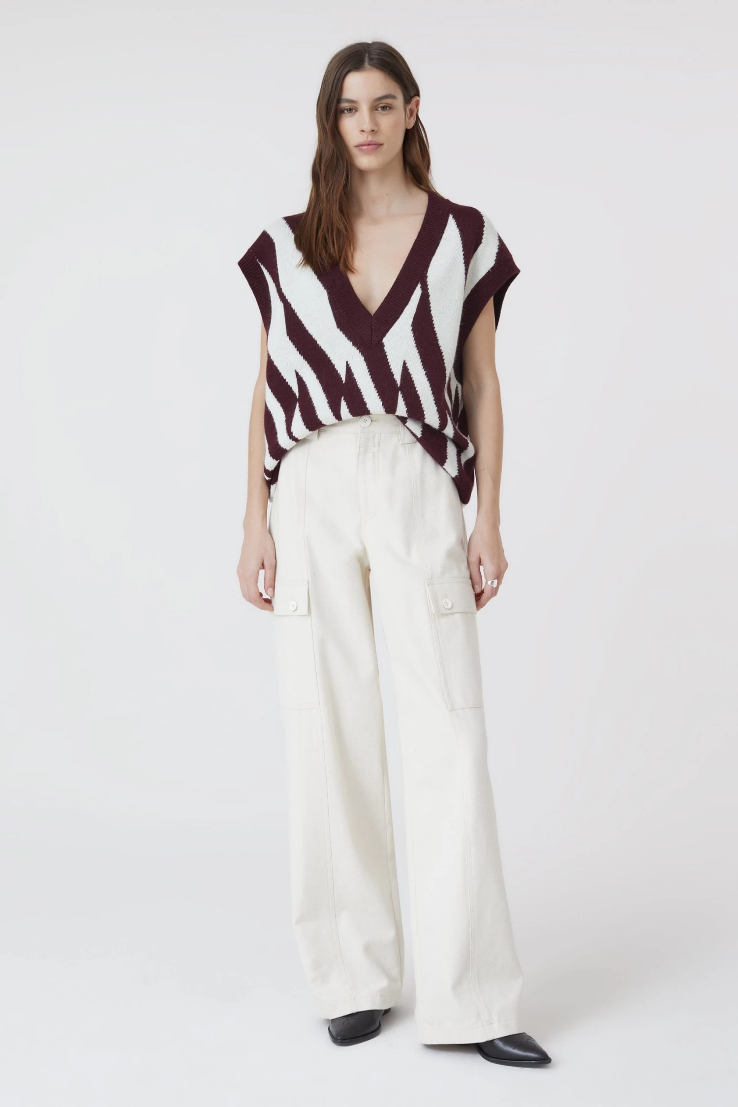 CLOSED Gemusterter Pullunder 6 CLOSED Gemusterter Pullunder – Bild 6