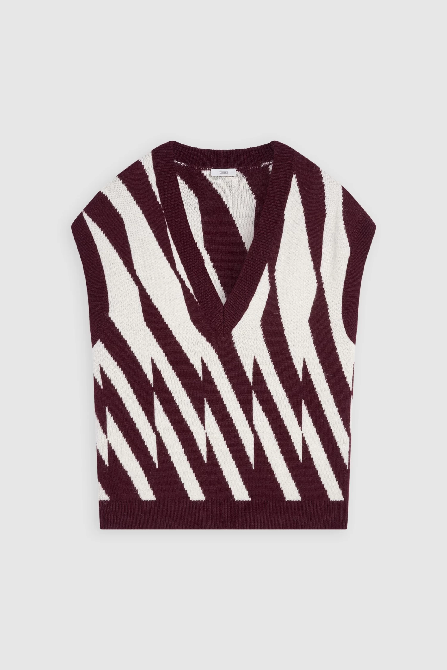 CLOSED Gemusterter Pullunder 8 CLOSED Gemusterter Pullunder – Bild 8